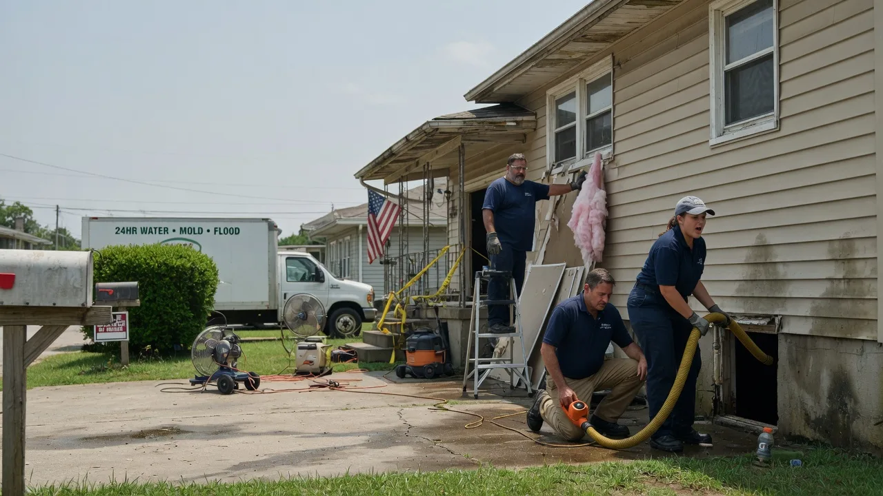 Water Damage Repair in Milton, DE near me